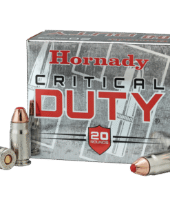 Hornady Critical Duty Handgun Ammo Nickel 9mm 25-Rounds 135 Grain FlexLock