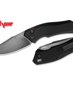 Kershaw Launch 1 Automatic Push Button Knife – 3.4″ Plain Drop-Point Blade