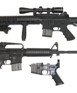 AR-15 style rifle arms